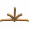 Ekena Millwork Davenport Rough Sawn Timber Gable Bracket, Western Red Cedar, 72"W x 45"H x 4"D x 4"F, 15/12 Pitch GBW072X45X0404DAV00RWR - alternate 2